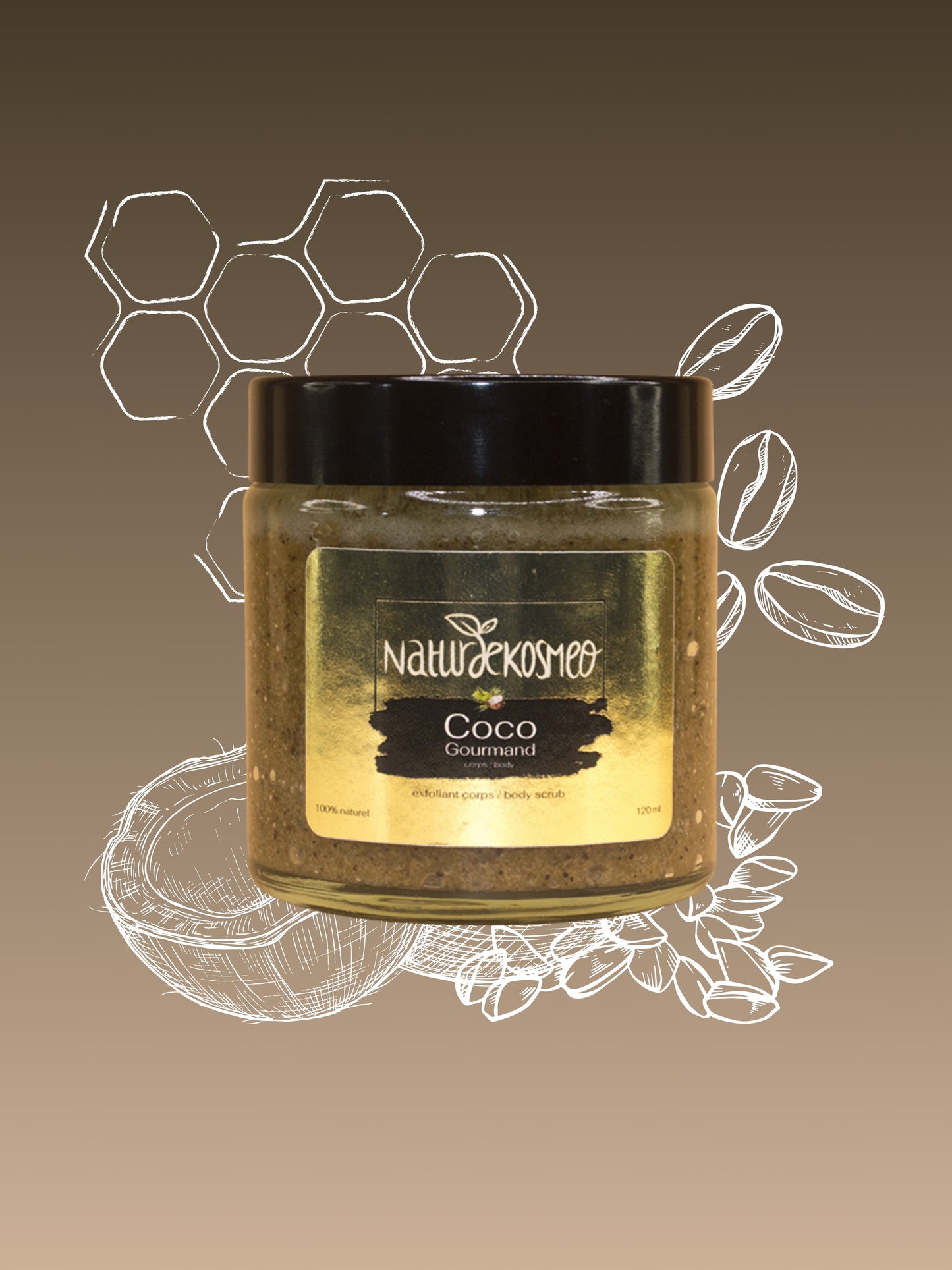 Body exfoliant - Coco gourmand