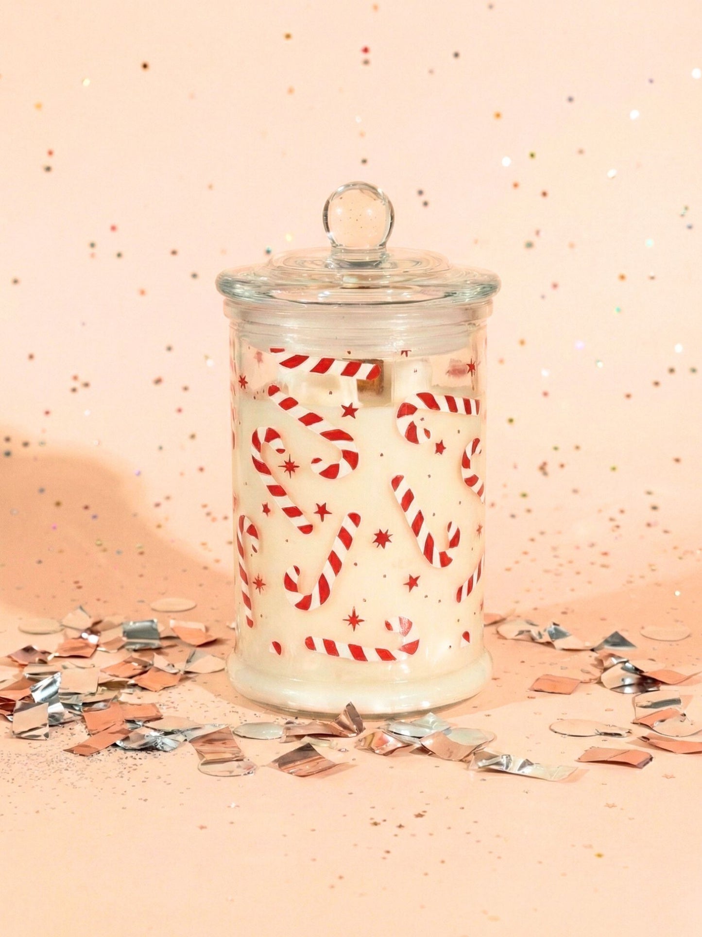 Bougie végétale parfumée - Bonbonnière de Noël