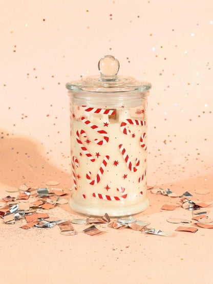 Bougie végétale parfumée - Bonbonnière de Noël