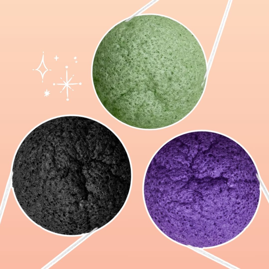 Éponge Konjac Visage Naturelle