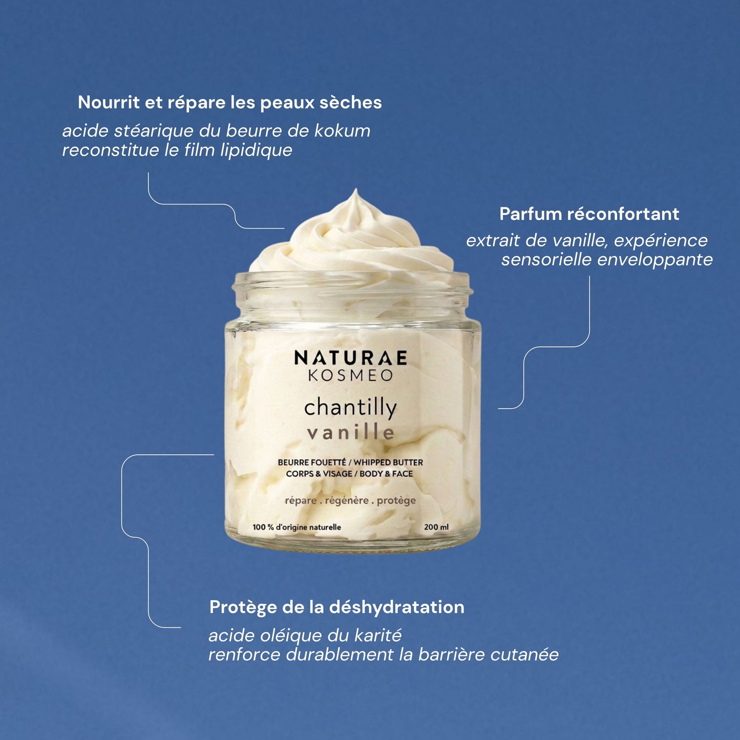 Crema batida corporal - Vainilla