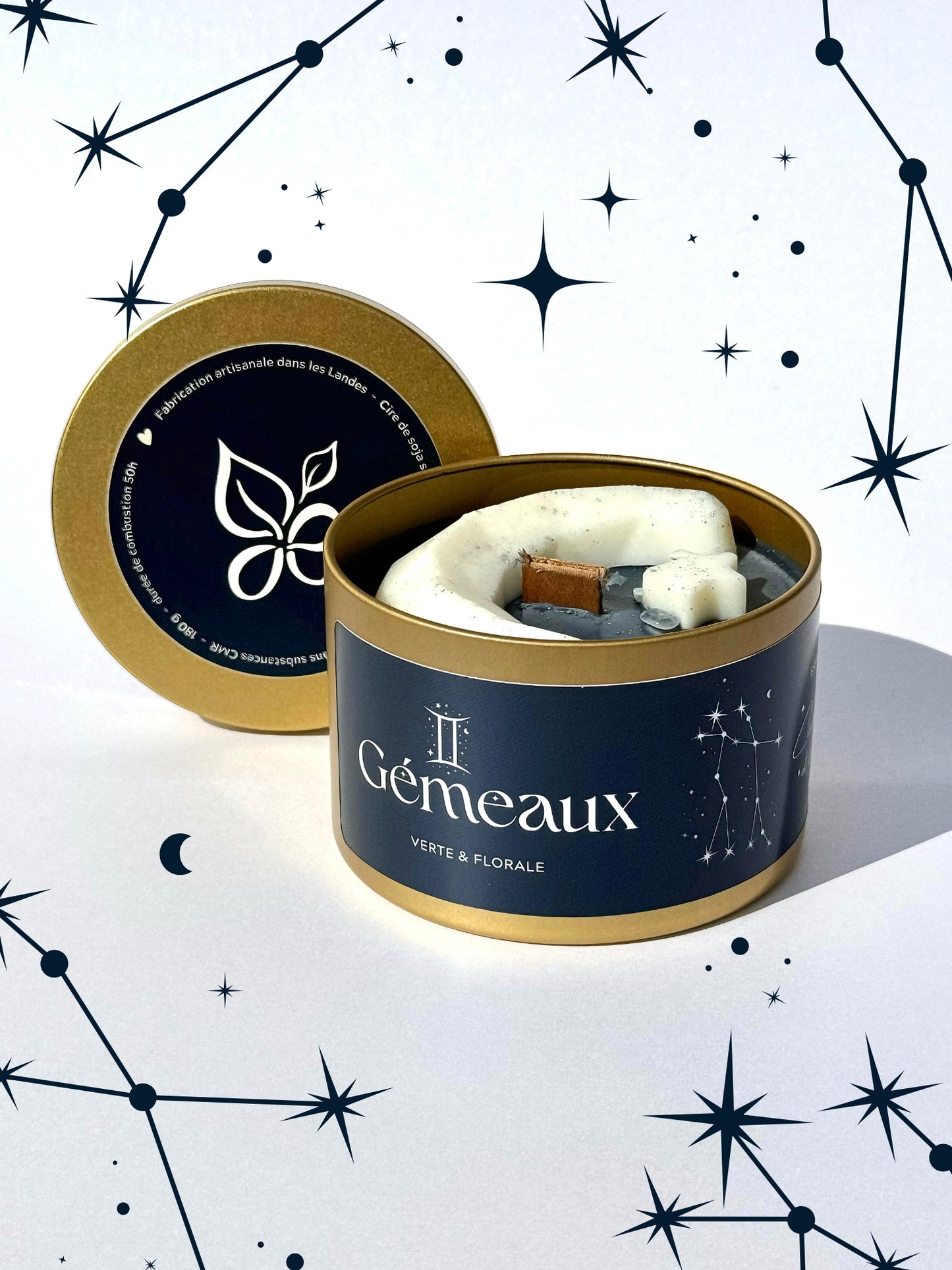Bougie Astro - Gémeaux ♊
