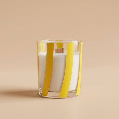 Bougie Maxi  Limoncello – Cire de soja & mèche en bois