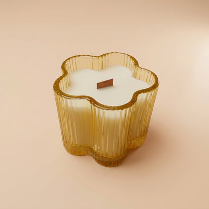 Bougie Limoncello – Cire de soja & mèche en bois