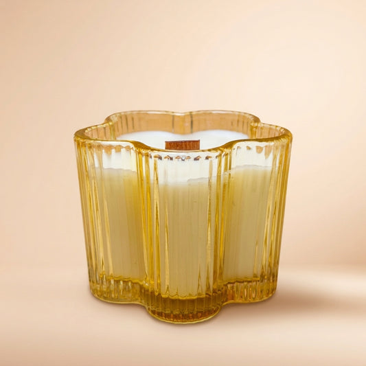 Bougie Limoncello – Cire de soja & mèche en bois